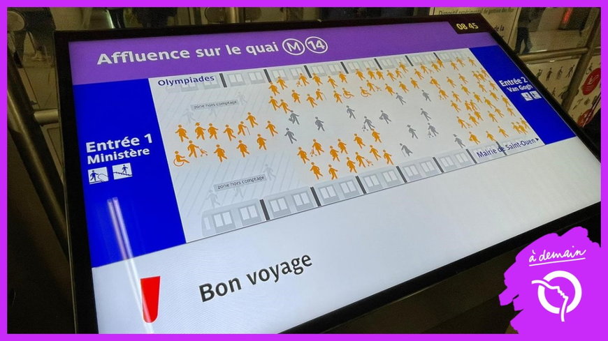 La RATP expérimente sur la ligne 14 un dispositif innovant de gestion des flux basé sur l’intelligence artificielle